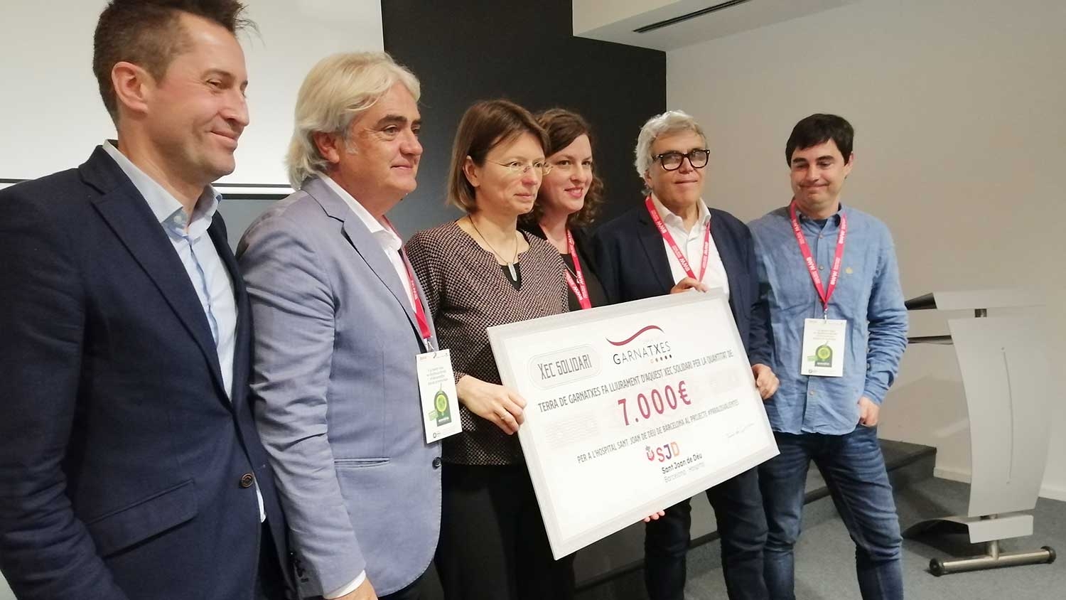 La Garnatxa Valenta recapta 7.000€ contra el càncer infantil