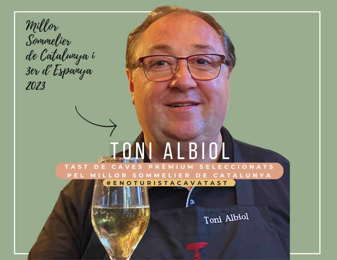 Toni Albiol: un tast de caves del millor sommelier de Catalunya