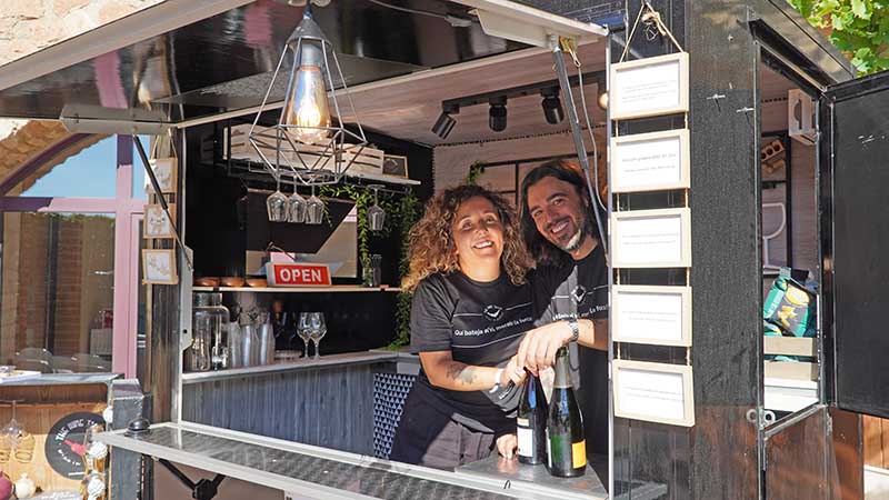 The Wine Truck, el bar de vins 100% catalans i en moviment