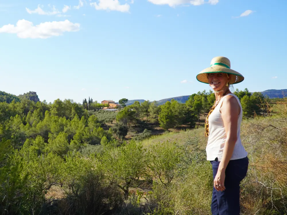 Panoràmica de Mas d'en Gil a la visita Grand Cru.