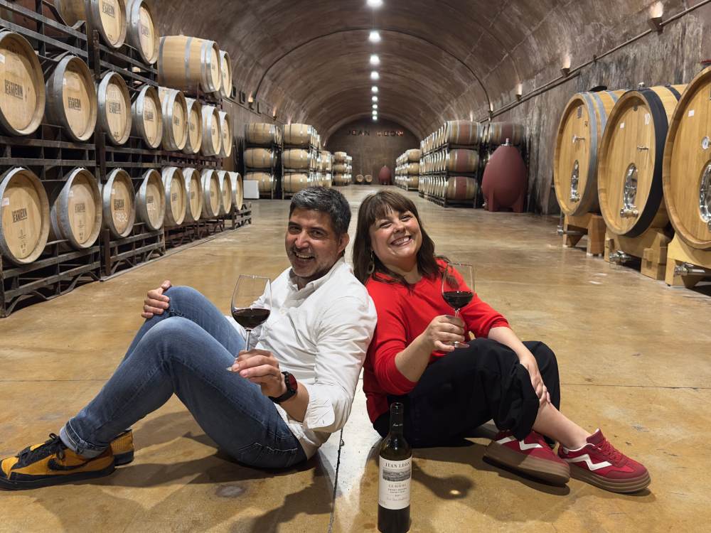 L'interior del celler Jean Leon és un espai d'enoturisme acollidor