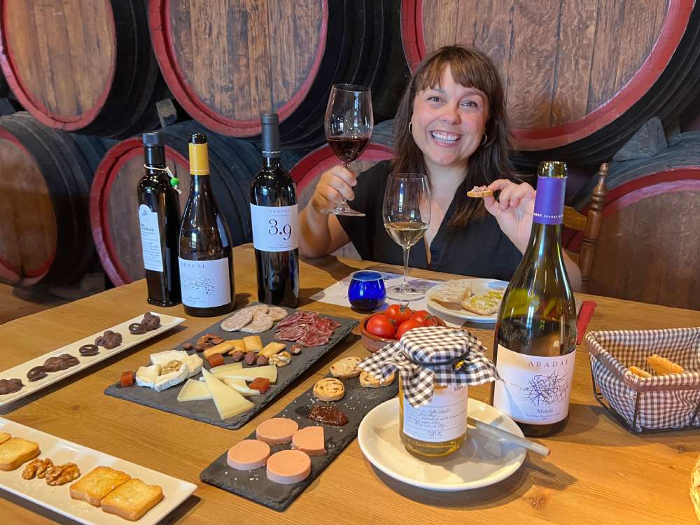 Aperitius gurmet amb vins d'Abadal és el maridatge gurmet