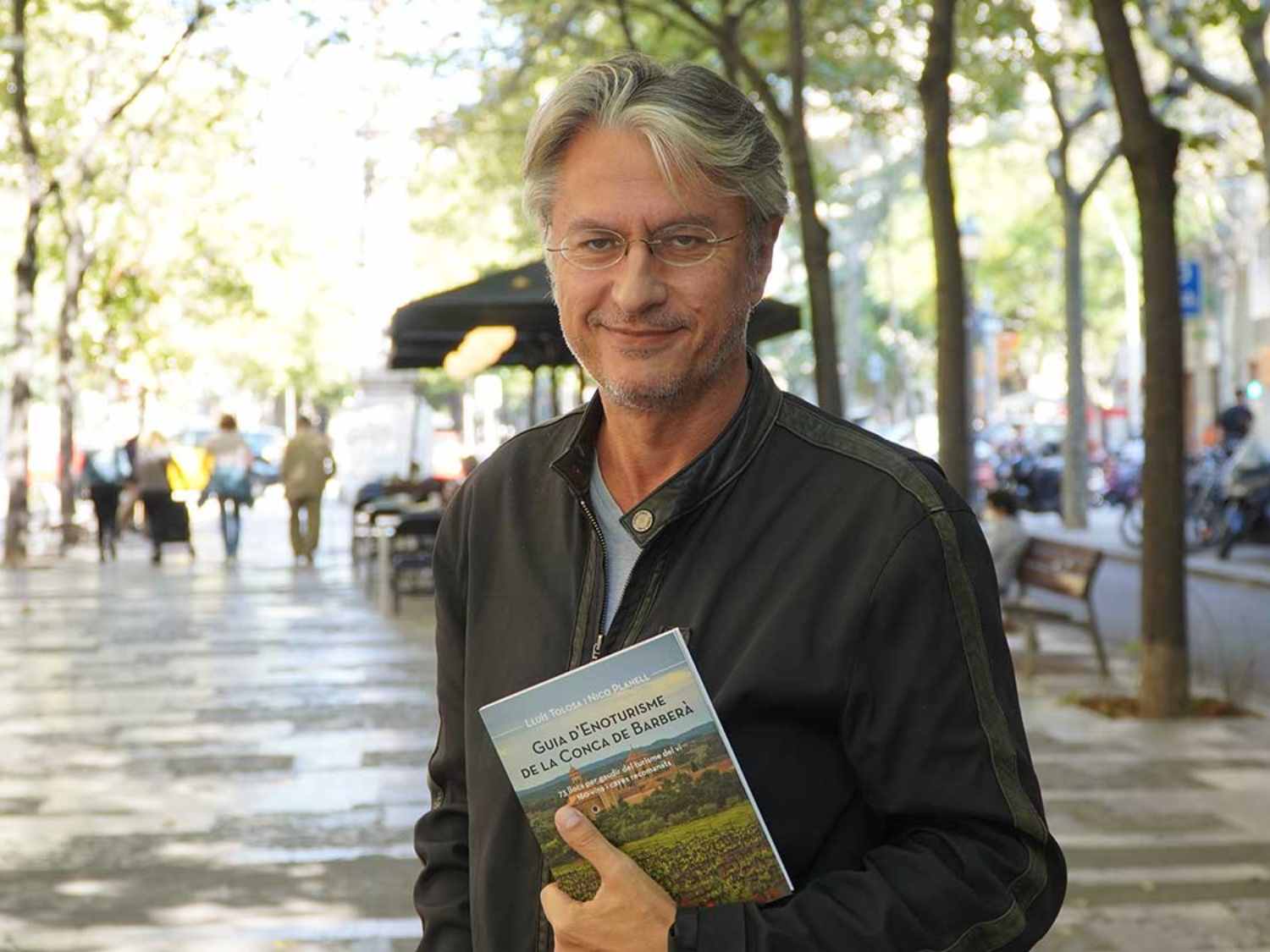 Lluís Tolosa, autor de La Guia d'Enoturisme de la Conca de Barberà