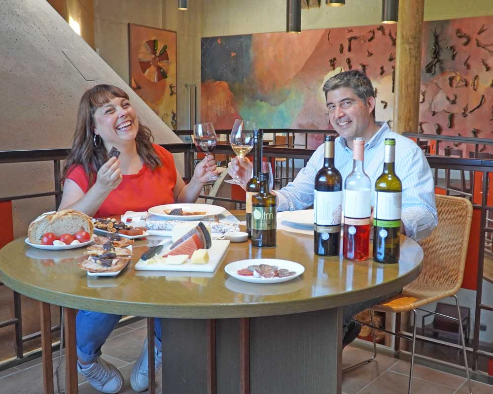 Esmorzar de pagès amb vins a Mas Blanch i Jové