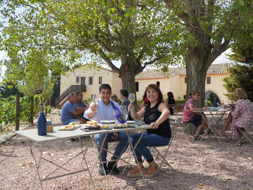 Visita al celler Giró Ribot de Santa Fe del Penedes