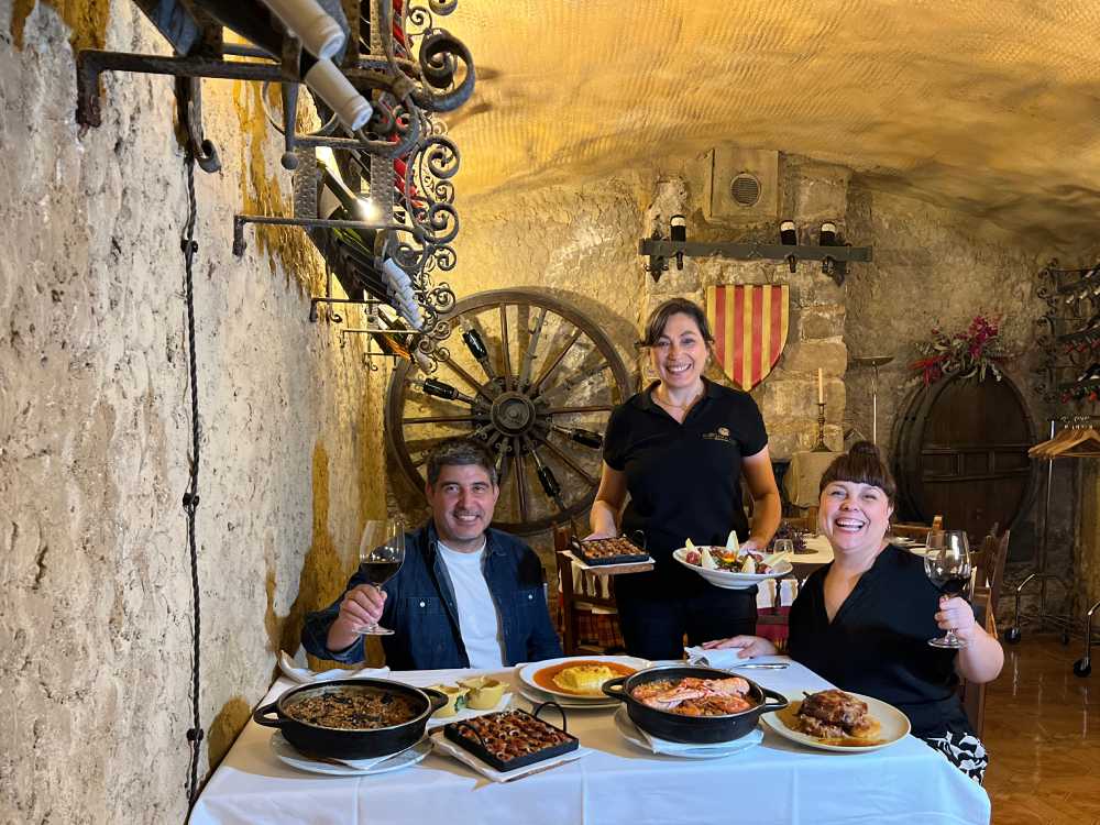 Visita al restaurant El Celler del Roser de Lleida.