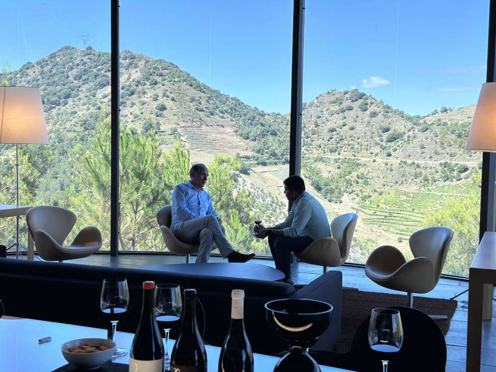 Tast de vins del Priorat amb mirador al celler Ferrer Bobet