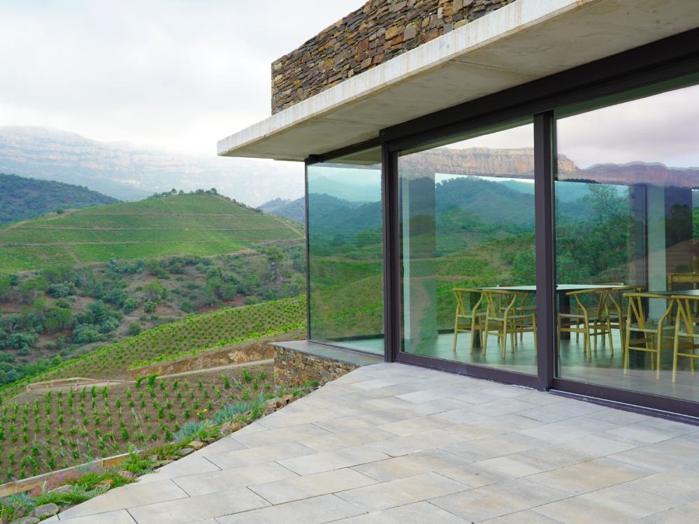 Mirador del celler Mas Doix a Poboleda, al Priorat.