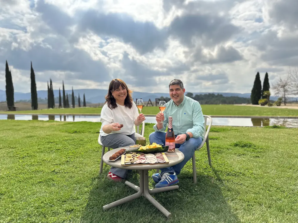 Bar de vins a caves Vilarnau de Sant Sadurní d'Anoia.