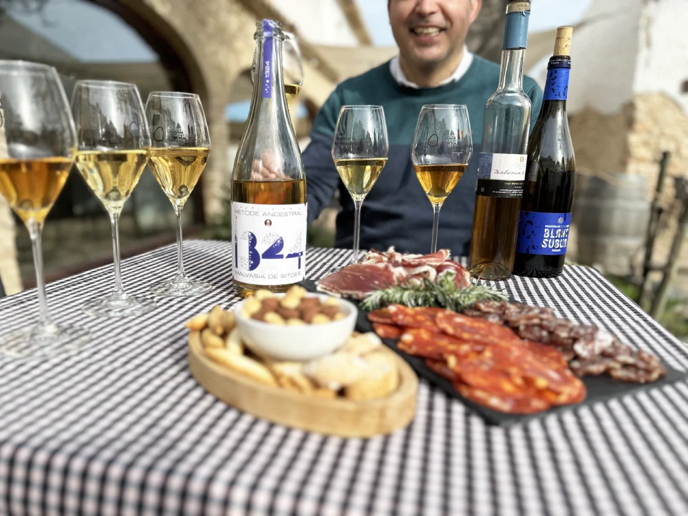 Tast de malvasies amb embotits al CIM de Sitges