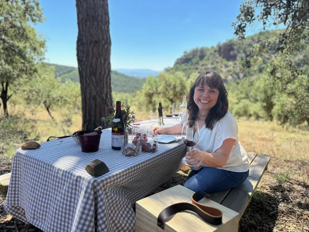 Pícnic a Mas d'en Gil, amb vistes al Priorat