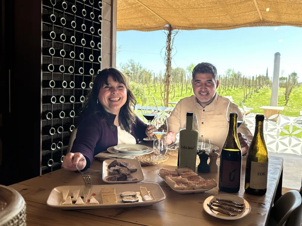 Tast de vins gurmet de Clos de Basella a l'Empordà