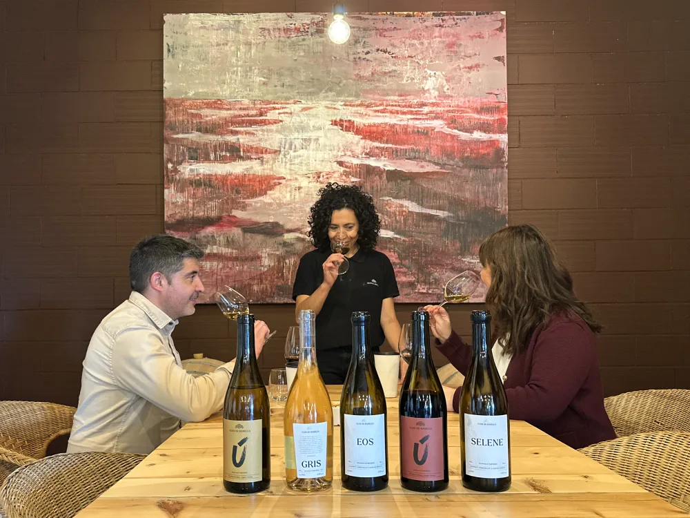 Tast guiat de cinc vins de Clos de Basella a l'Empordà