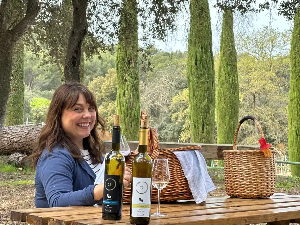 Bosc per fer el brunch de Can Roda a la DO Alella